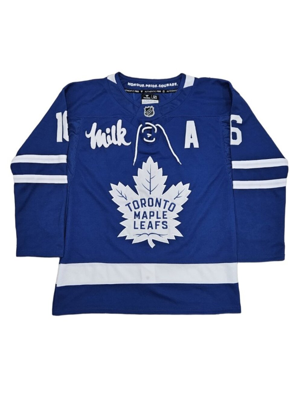Maple Leafs Mitch Marner #16 NHL Jersey Size 46 Blue